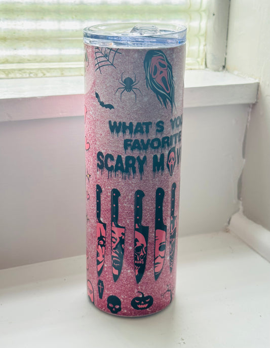 What's Your Favorite Scary Movie? 20oz Tumbler