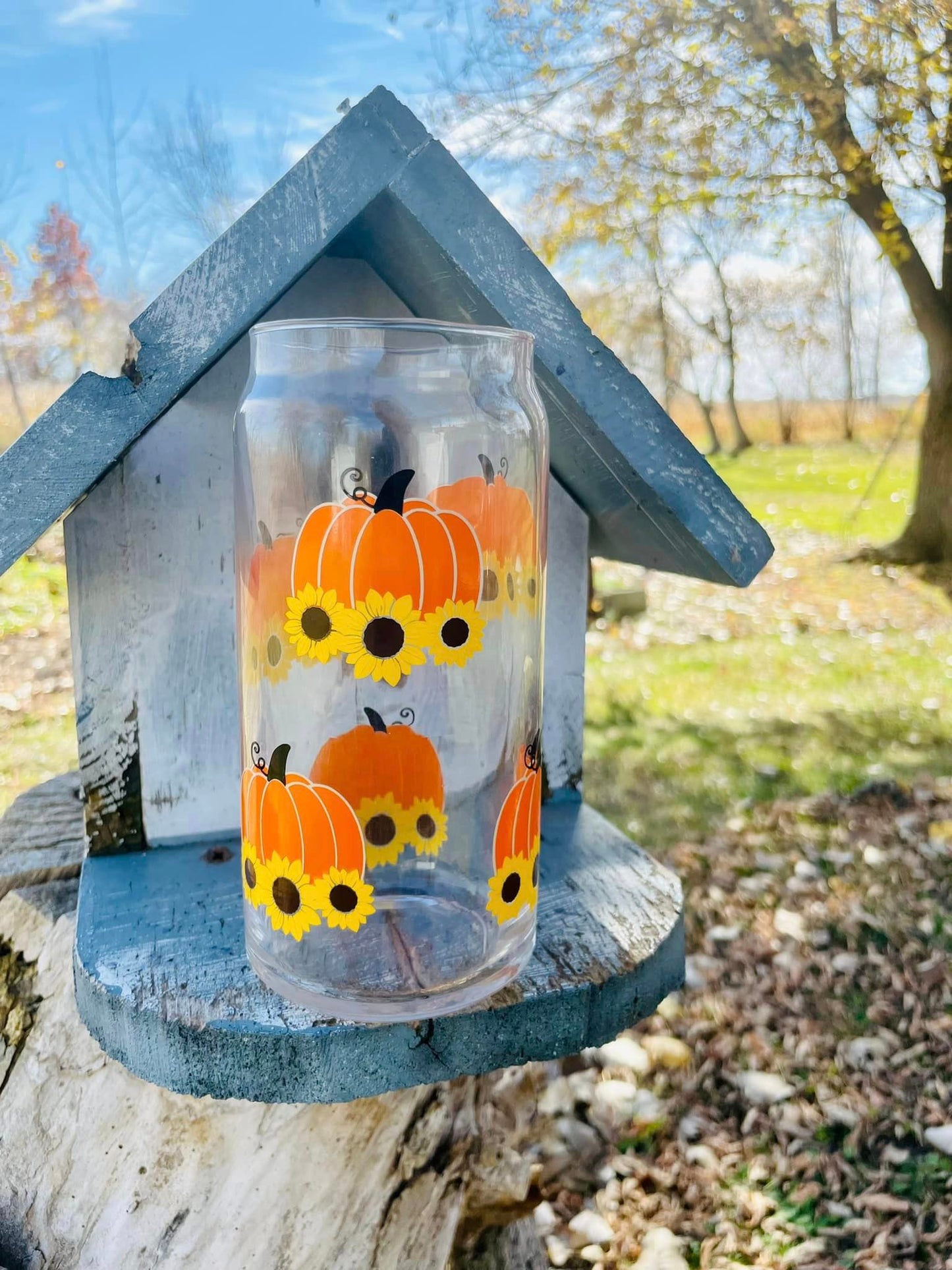 Pumpkin Sunflower 20oz