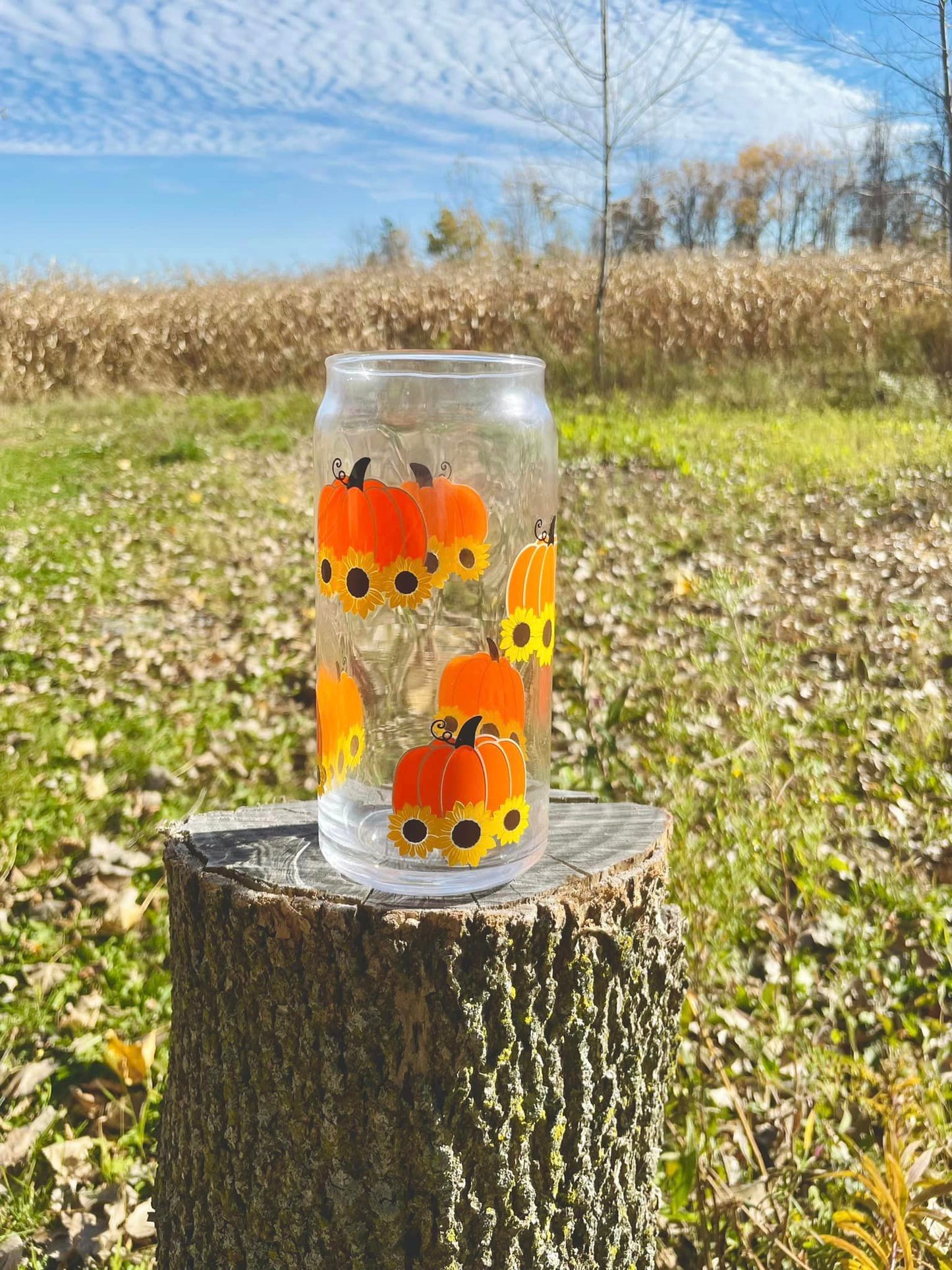 Pumpkin Sunflower 20oz