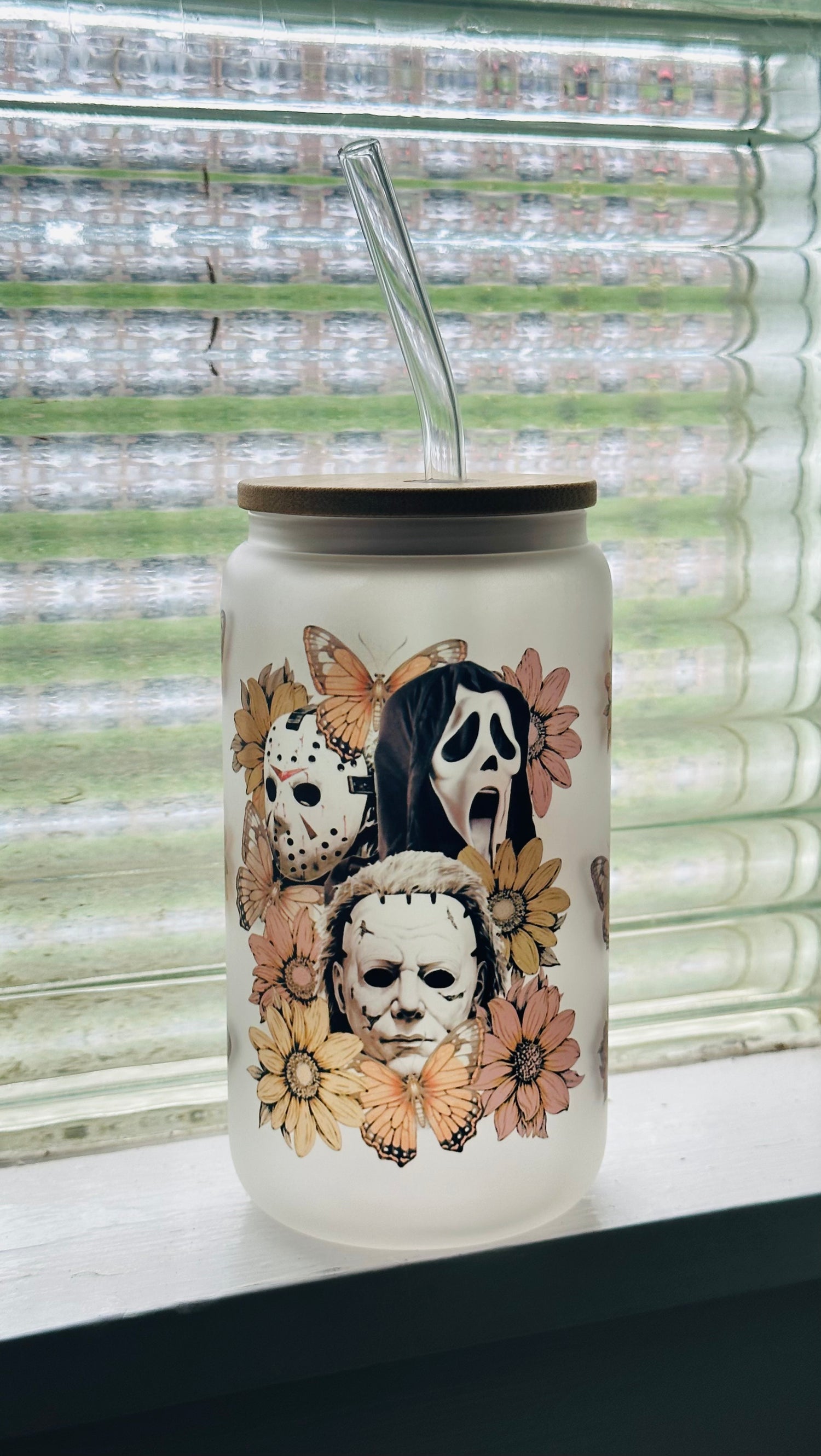 Frosted Glass Tumblers