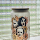 Horror Movie Flower 16oz Frosted Tumbler