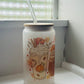 Fall Coffee 16oz Frosted Tumbler