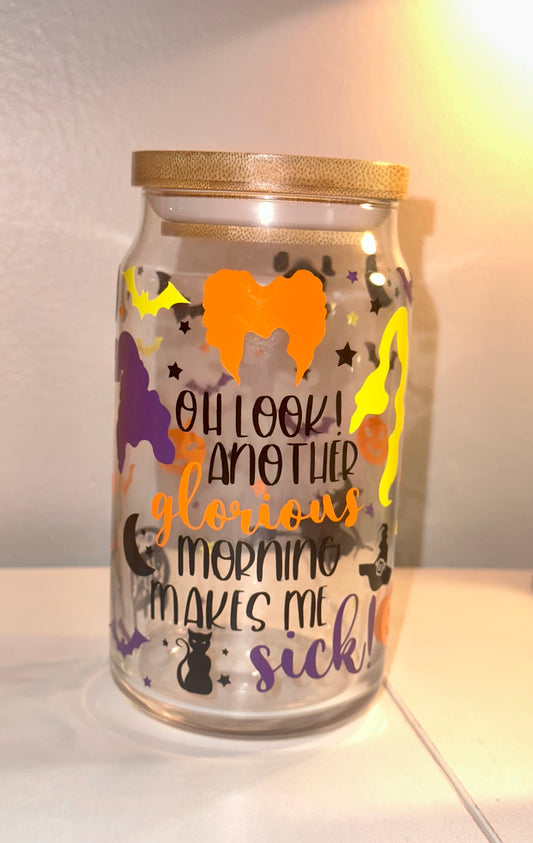 Another Glorious Morning 16oz Glass Tumbler