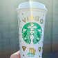 16oz Reusable Zodiac Hot Cup w/ lid