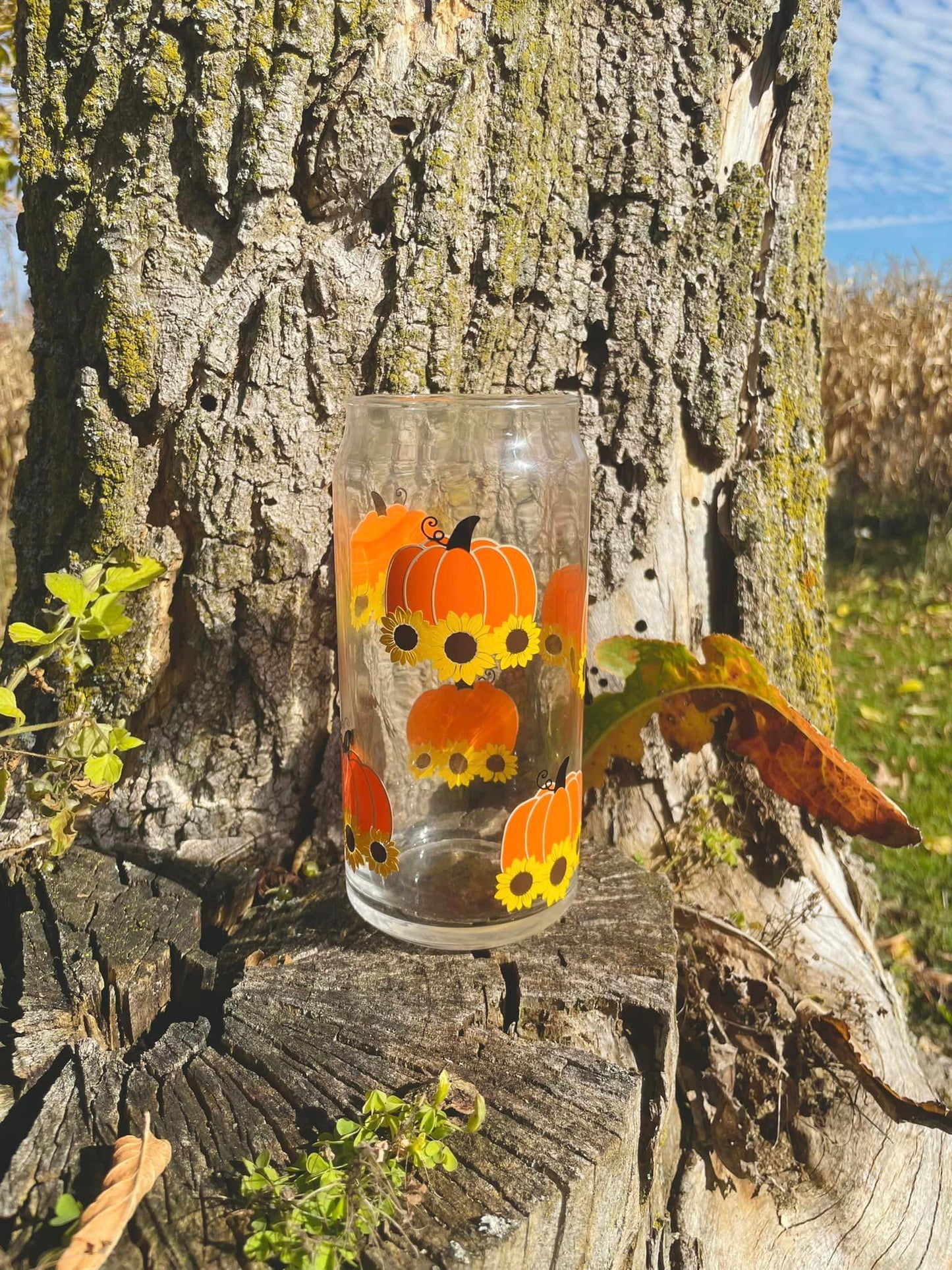 Pumpkin Sunflower 20oz