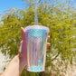 18oz Holographic Mermaid Tumbler