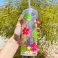 18.5 oz Tropical Skinny Tumbler