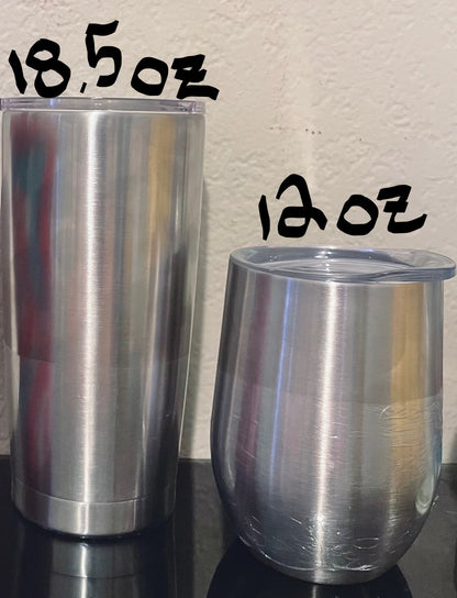 Sunflower Fabric Tumbler