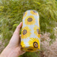 Sunflower Fabric Tumbler