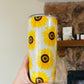 Sunflower Fabric Tumbler